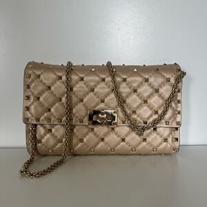 Valentino Garavani Gold Shoulder Bag